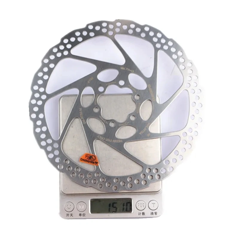 QUAD LOCK  Brake Rotor 160MM 180MM Mountain Bicycle Hydraulic Disc Brake Rotors with 6 Bolts for Resin Pad Bike Parts