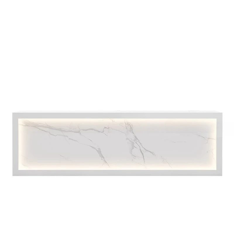 

Small front desk cashier counter bar table environmental protection simple Internet celebrity imitation marble company welcome