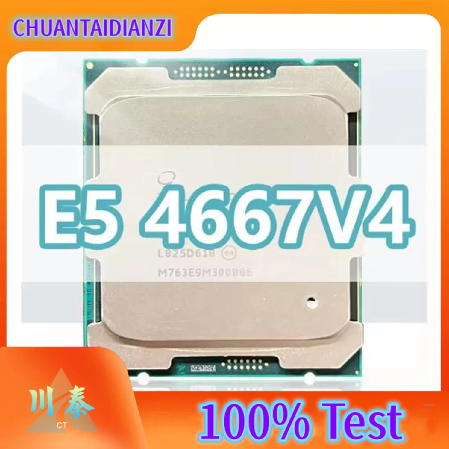 Xeon E5-4667V4 official version CPU 14 nm 18 Cores 36 Threads 2.2GHz 45MB 135W processor LGA2011-3 for X99 server motherboard