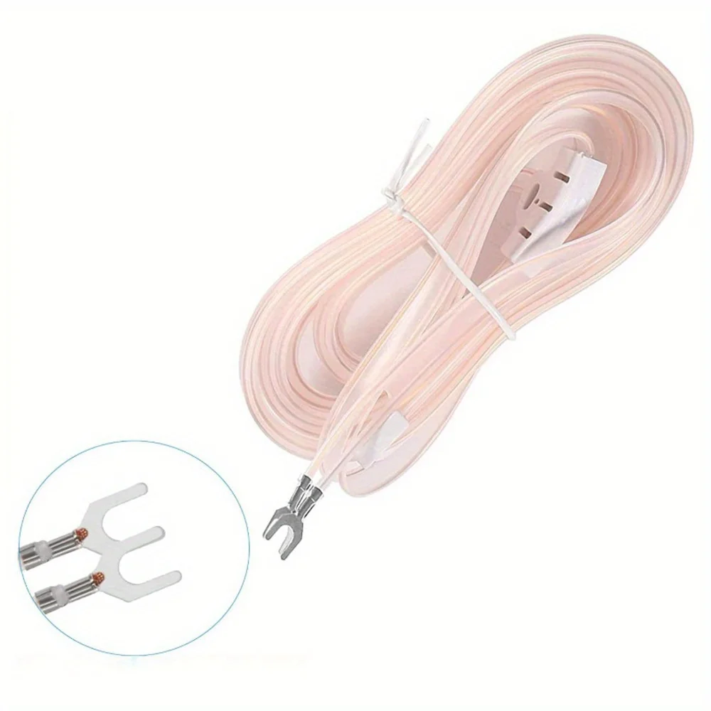FM Dipole Antenna With 2 Pin 300 Ohm T Shape Durable Home Indoor FM Radio Stereo Receiver