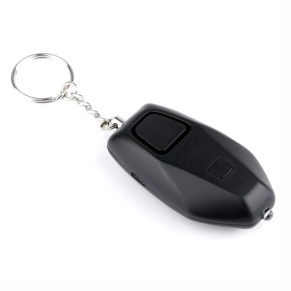 Self Defense Alarm Anti-wolf Girl Child Women Security Protect Alert Personal Safety 130 db Buzzer Loud Emergency Alarm Keychain