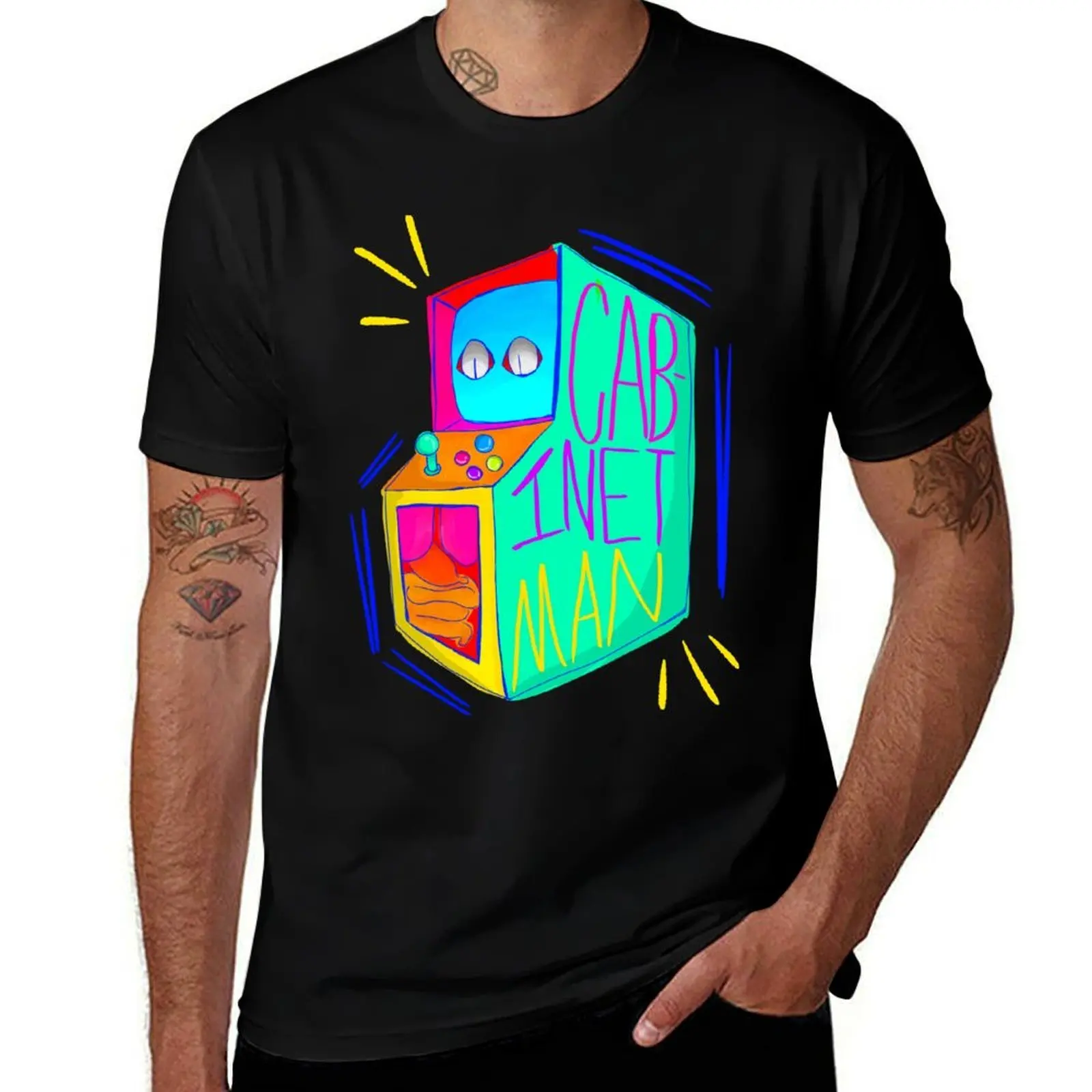 

lemon demon cabinet man T-Shirt man t shirt cotton t shirt for man 100 percent cotton T-Shirt