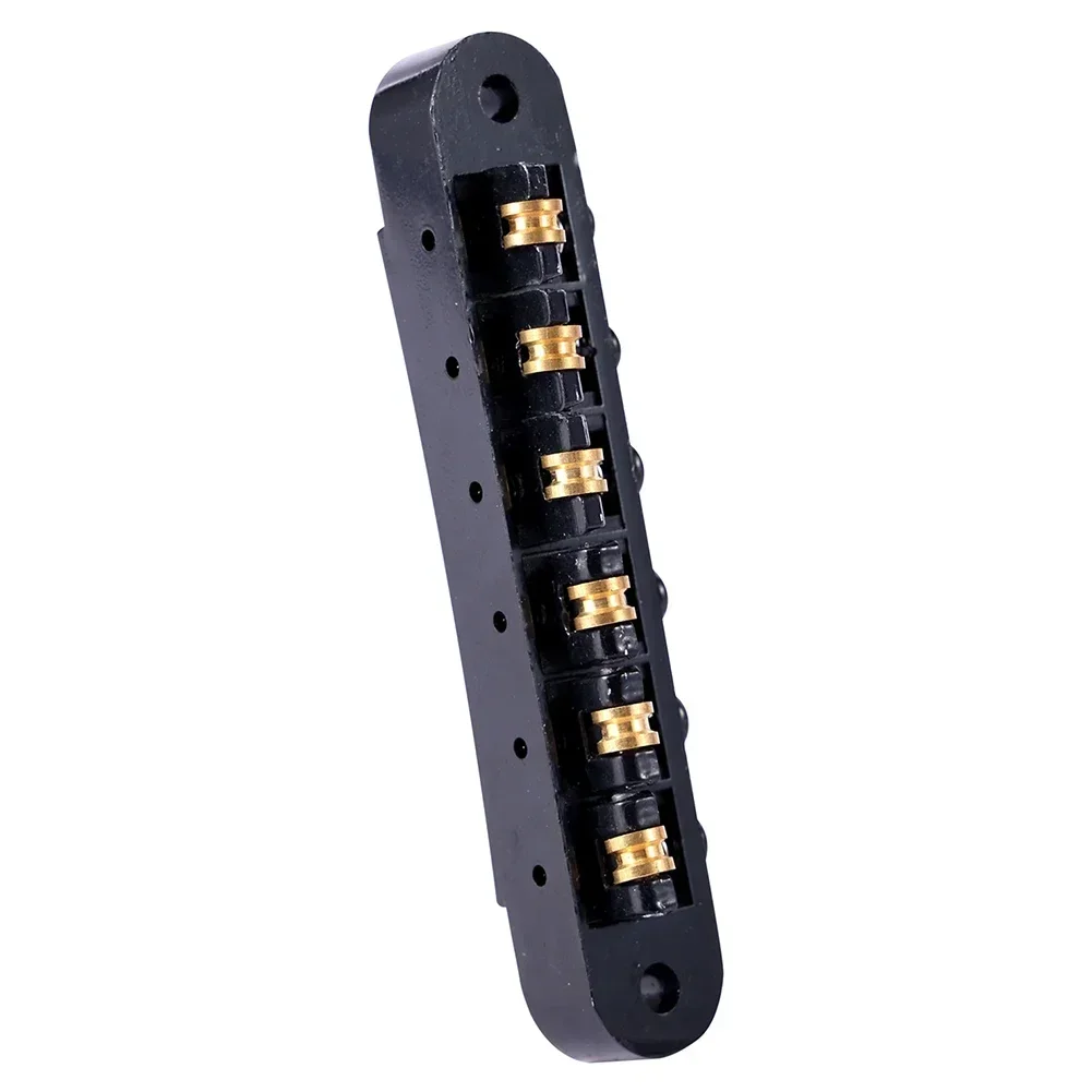 Adjustable Roller Saddle Tune-O-Matic Guitar Bridge For Epi LP Electric Guitars Copper Roller Saddle Musical Instrument Parts