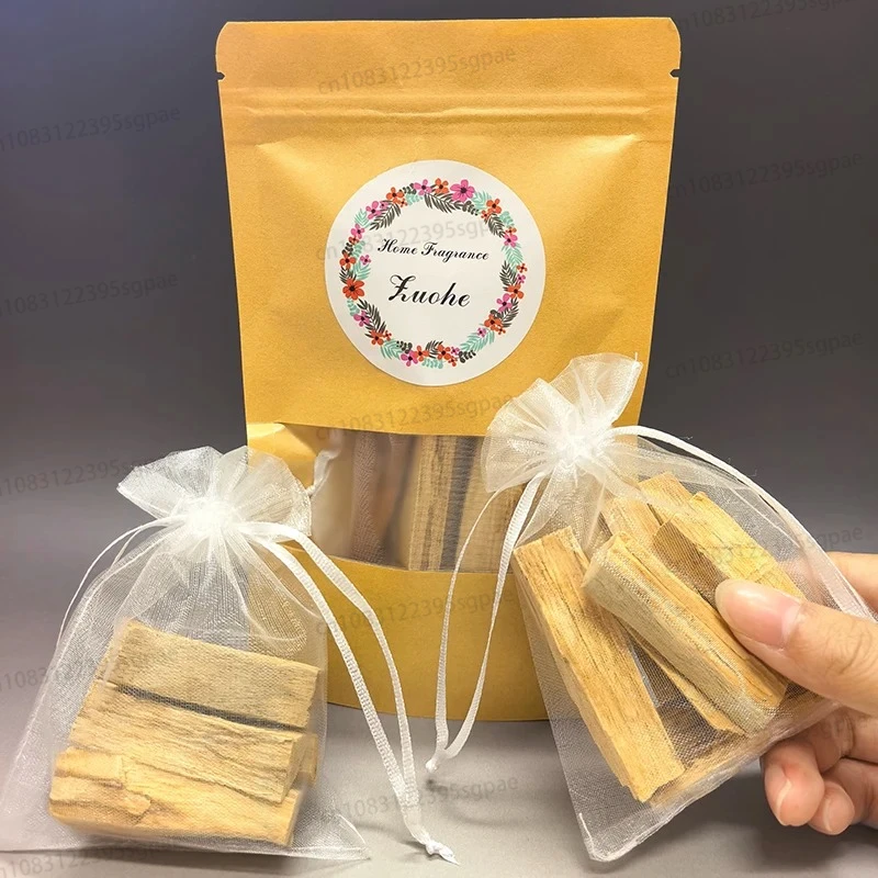 ZUOHE Palo Santo Incense Sticks, Natural Sacred Wood,Holy Wood Fragrance Sachets for Aroma, Home Air Purification and Meditation
