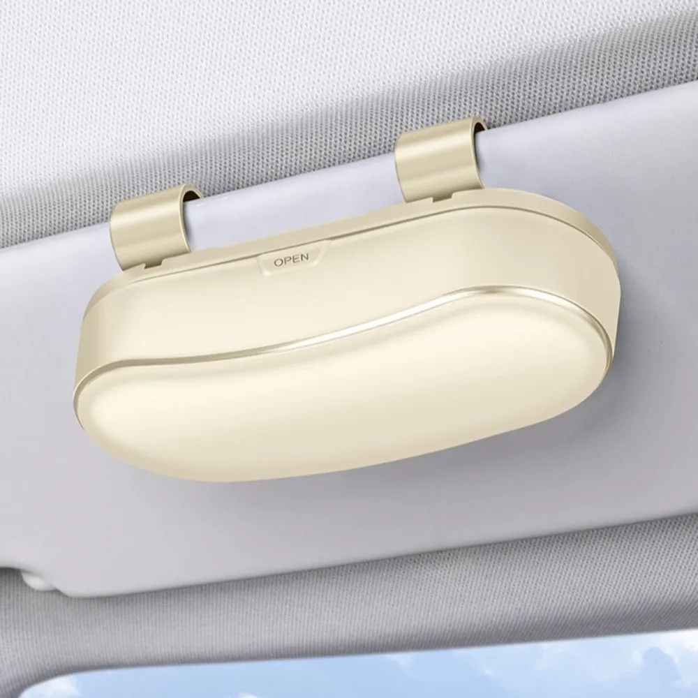

Portable Car Glasses Box Multifunctional Eyeglass Case Car Sunglasses Holder Anti-Scratch Shock-proof
