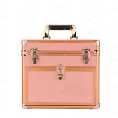 

Профессиональный портативный ящик для инструментов для маникюра, набор большой емкости, многофункциональный, специальный ящик для маникюра с алюминиевой вышивкой