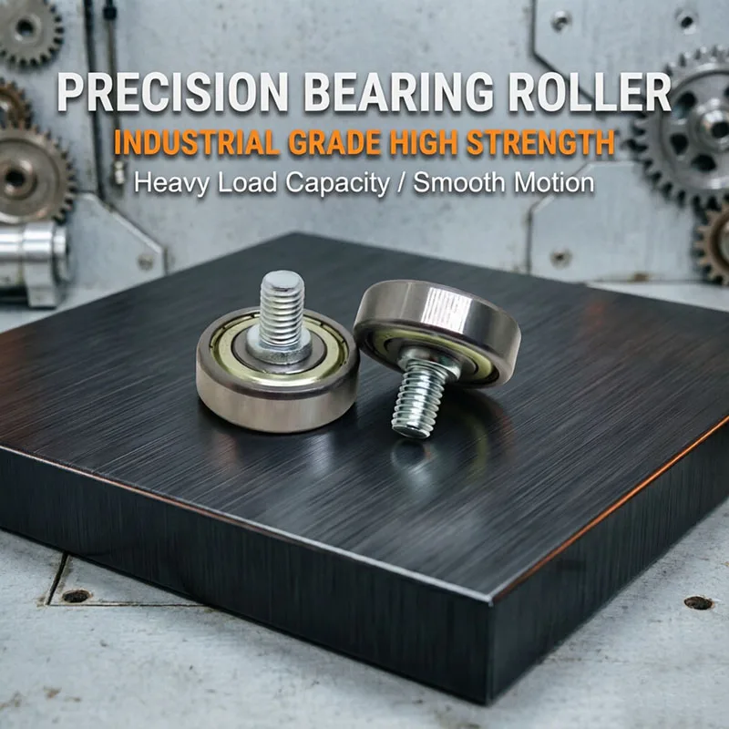 5pcs 30mm External Thread Bearing 6200RS With M8 Screw Bearing JS620030-9C2L12M8 SUS304 Stainless Steel Ball Bearing Bolt Thread