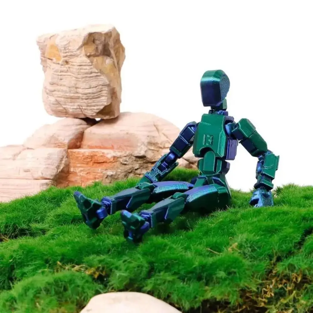 ตุ๊กตาข้อต่อหลายจุด 13 ข้อต่อ ของเล่นฟิกเกอร์ ตุ๊กตาหุ่นจำลอง 13 ข้อต่อ ฟิกเกอร์แอคชั่นพิมพ์ 3 มิติ โมเดลตุ๊กตาขยับได้ หุ่นจำลองพิมพ์ 3 มิติ