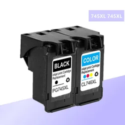 745XL 746XL PG745 CL746 for canon ink cartridge PG 745 CL 746 XL for Pixma MG2470 MG2570 MG2970 IP2870 IP2872 Printer