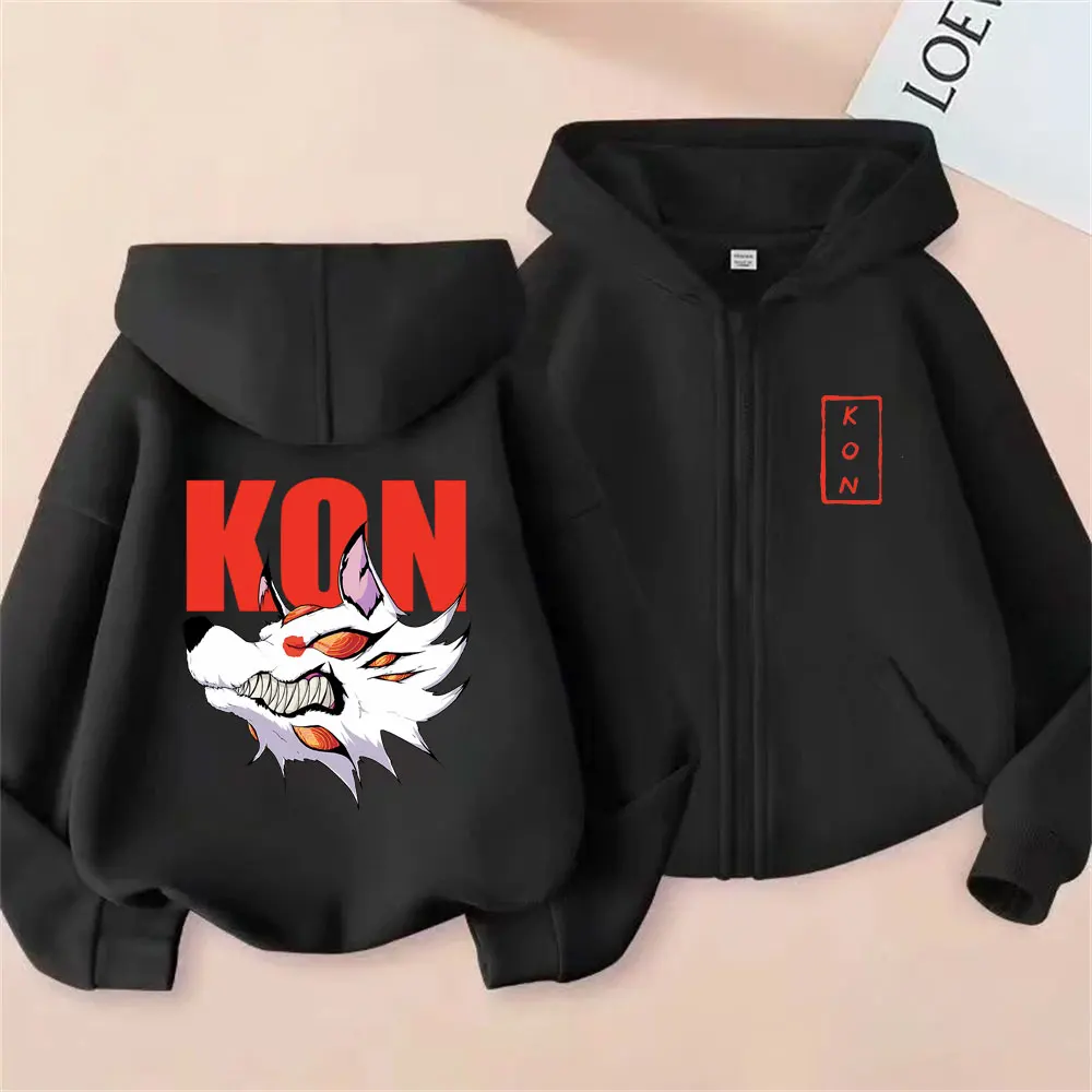 أنيمي بالمنشار رجل هاياكاوا آكي الثعلب الشيطان كون قلنسوة بسحاب الرجال النساء مانغا المتضخم زمم سترة معطف الذكور هوديس الشارع الشهير