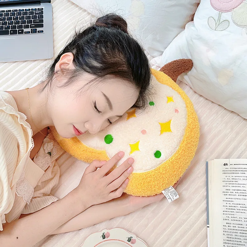 New Halloween Decor Colorful Adorably Silly Pumpkin Plush Toys Soft Stuffed Plant Plushie Pillow Sofa Chair Cushion Girls Gifts