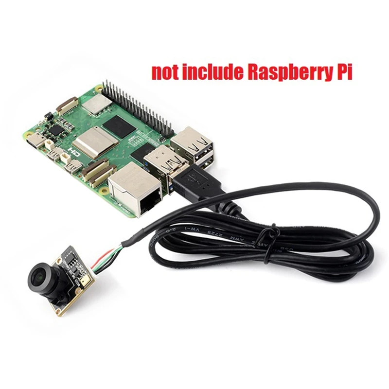 IMX335 وحدة كاميرا USB 5MP 2K تسجيل الفيديو 175 °   زاوية واسعة 2592X1944 لـ Raspberry Pi 5 Jetson Orin