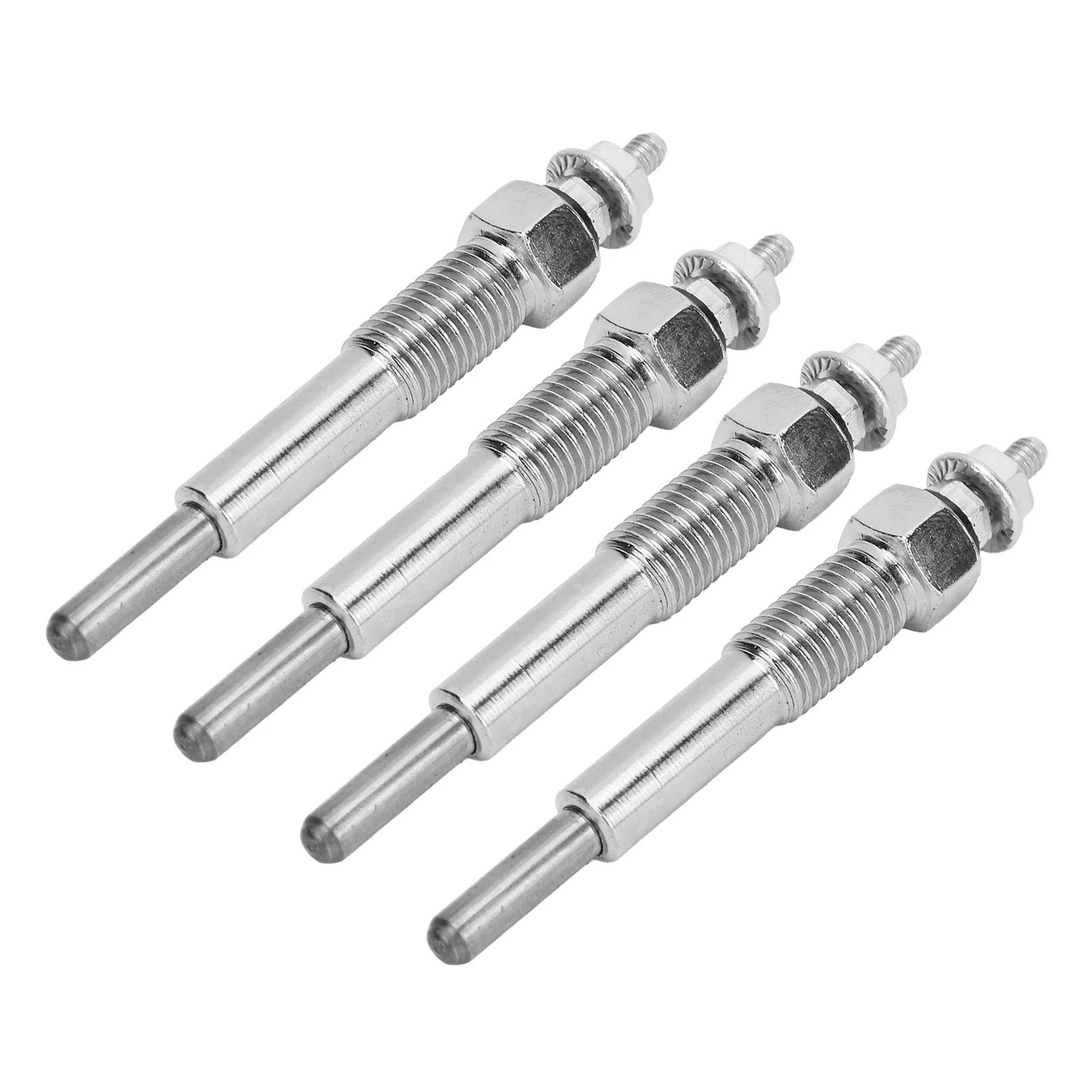 4Pcs Diesel Engine Glow Plugs 8‑97028‑369‑0 Quick Start Glow Plug Set Replacement for Chevrolet Isuzu NPR NQR 1992 to 1998