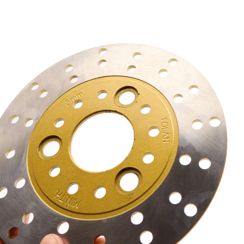 155mm 3 Bolt Front Brake Rotor Disc for GY6 Scooter, Moped, Z50 Z50A Z50J DR11 Motorcycle Parts - view 2
