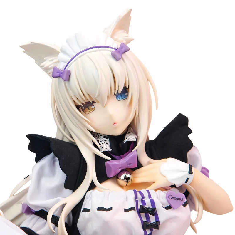 In stock, 33cm Catniang Paradise, Sweet Catniang Sisters, Coconut, Beautiful Girl Animation Art Ornament Chassis Model