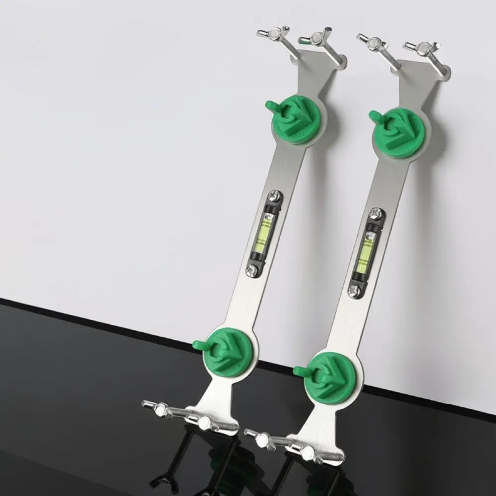 Bathroom Installation Tool Stainless Steel Shower Mixer Leveler Plumbing Pipe Alignment Gauge Precise Fitting Accessory