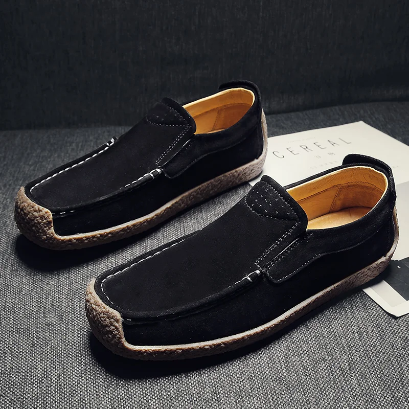 

Men's Loafers, Designer Sneakers, Luxury Men's Shoes, Synthetic Leather Low Cut Boots, Comfortable To Wear in Spring and Autumn