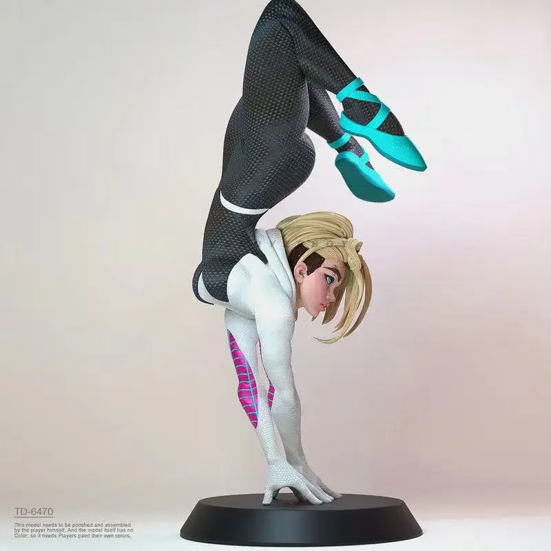 18cm Spidergwen Figurka Spider Girl Anime Figurka Film Rola Gwen Figurka akcji Pvc Model Kolekcjonerska Lalka Biurko Decora Zabawki Prezent