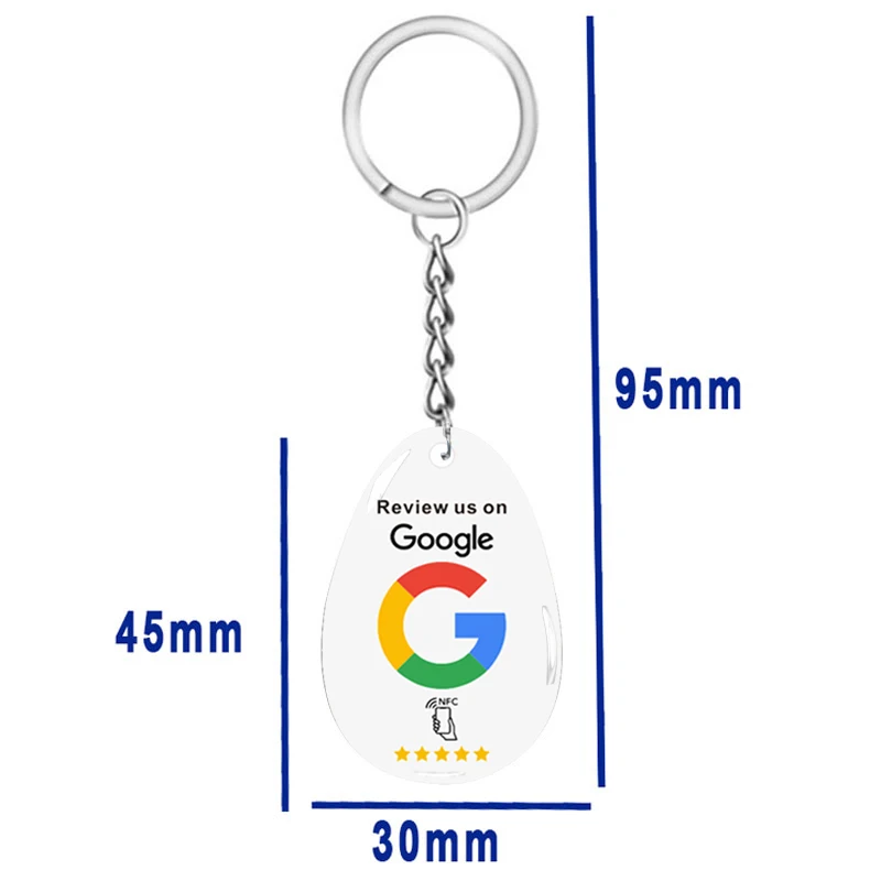 Whatsapp、Google、Instagram、NFC215、エポキシタグ、キーホルダー、13.56MHz、14443Aプロトコル、NFCフォーラムタイプ2タグ