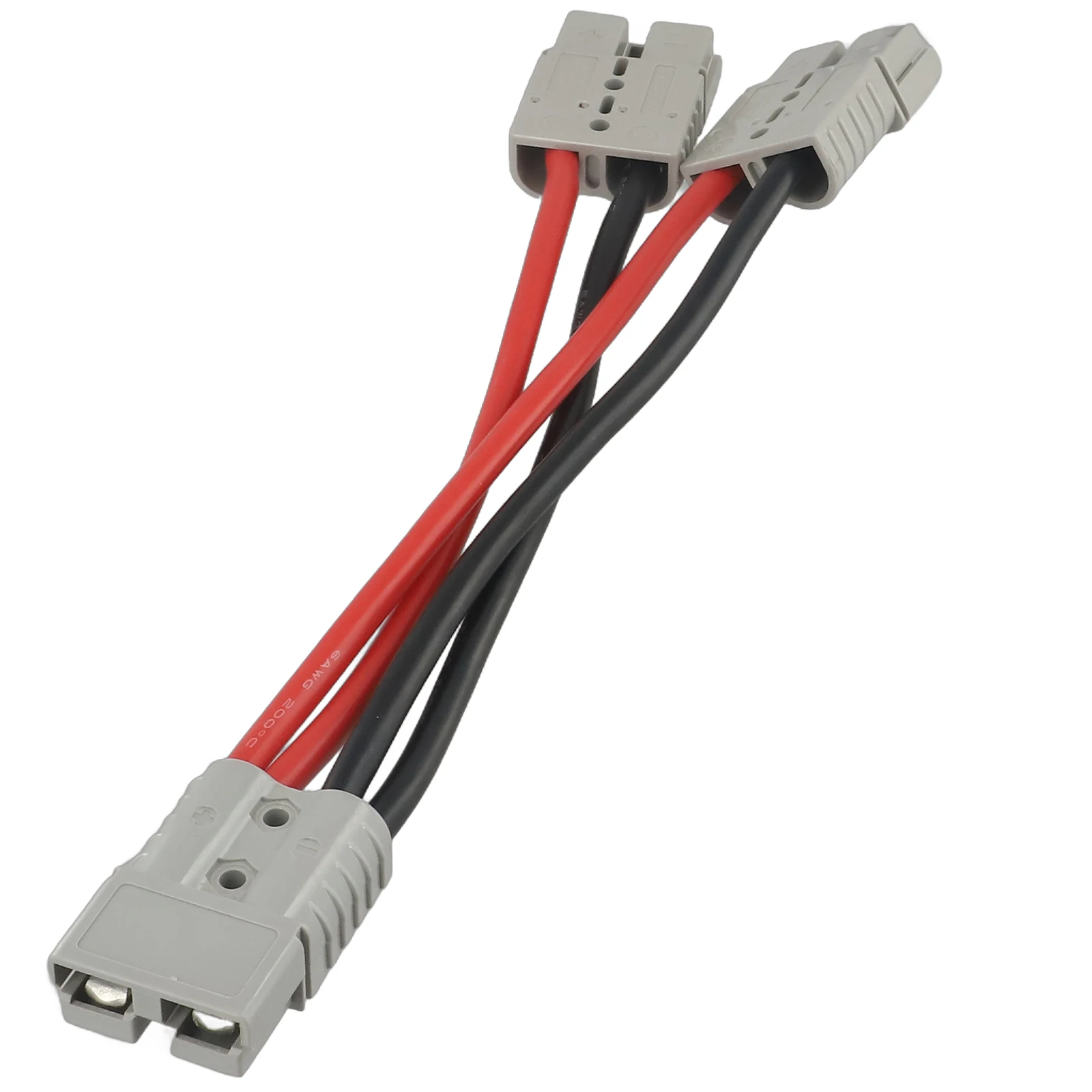 

To Dual Y Adapter Plug Connector For Anderson Plug Yachts 120A 6AWG Automotive Cable Connect Circuits For Anderson Plug