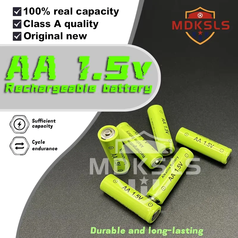 2026 New AA Battery 4800 MAh Rechargeable Battery NI-MH 1.5 V AA Battery for Clocks, Mice, Computers, Toys So on Toys