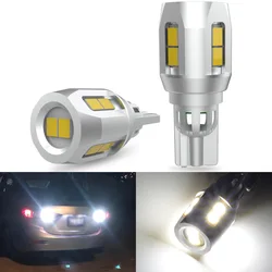 2x For VW BMW Audi Ford 2000LM W16W LED T15 T16 Canbus No OBC Error LED Car Reverse Backup Light Bulbs Xenon White LED 2835 SMD