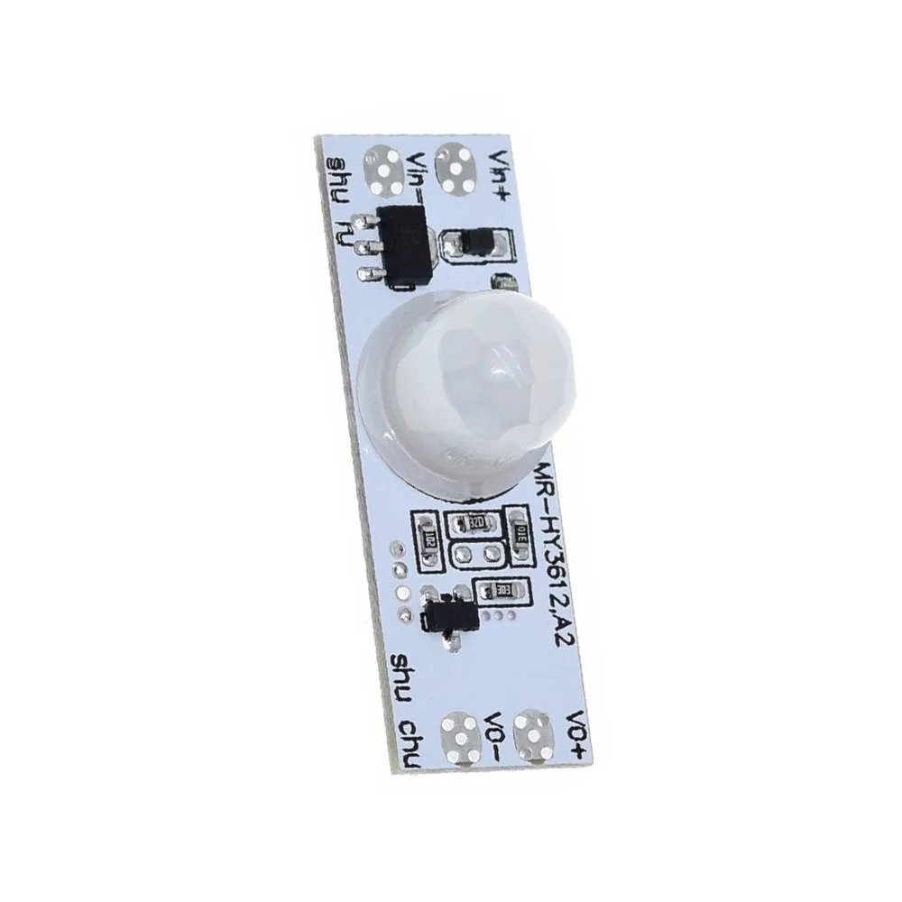 PIR Motion Sensor Switch Module 3A IR Infrared Induction Body Sensor Detector Controller Switch 3M Sensing Distance DC 12-24V