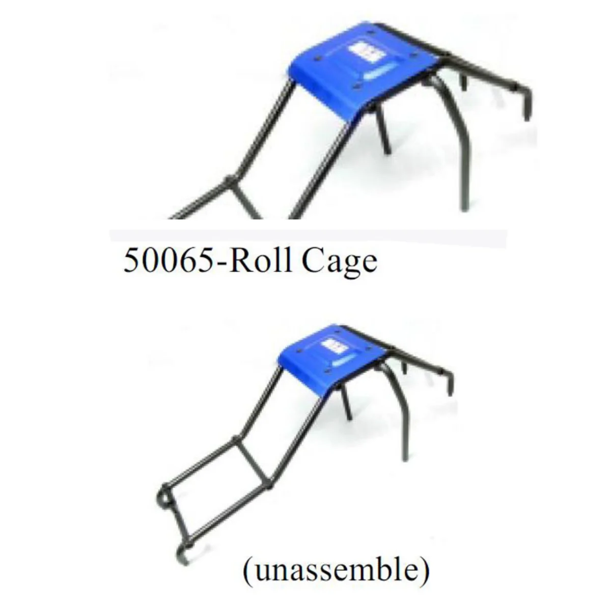 HSP 1/5 gas truck 94050 and BAJA 94054 94054-4WD RACING RC CAR upgrade spare parts accessories 50065. Rolling cage