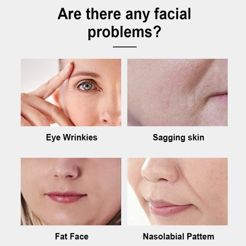 フェイシャルスリミングストラップ – Vラインフェイスコントゥアリングデバイス、顎のリフトアップと二重あごの軽減に