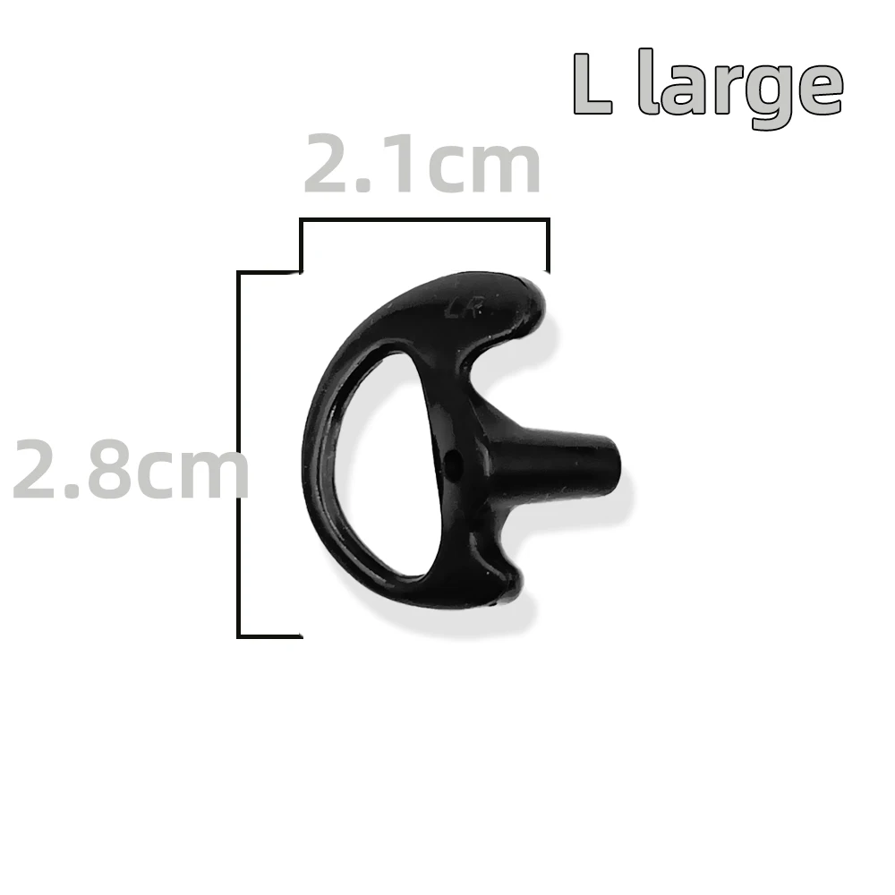 Walkie-talkie Accessories Are Replaceable Silicone Earplugs Triangular Earframes and Air Duct Headphones Are Universal