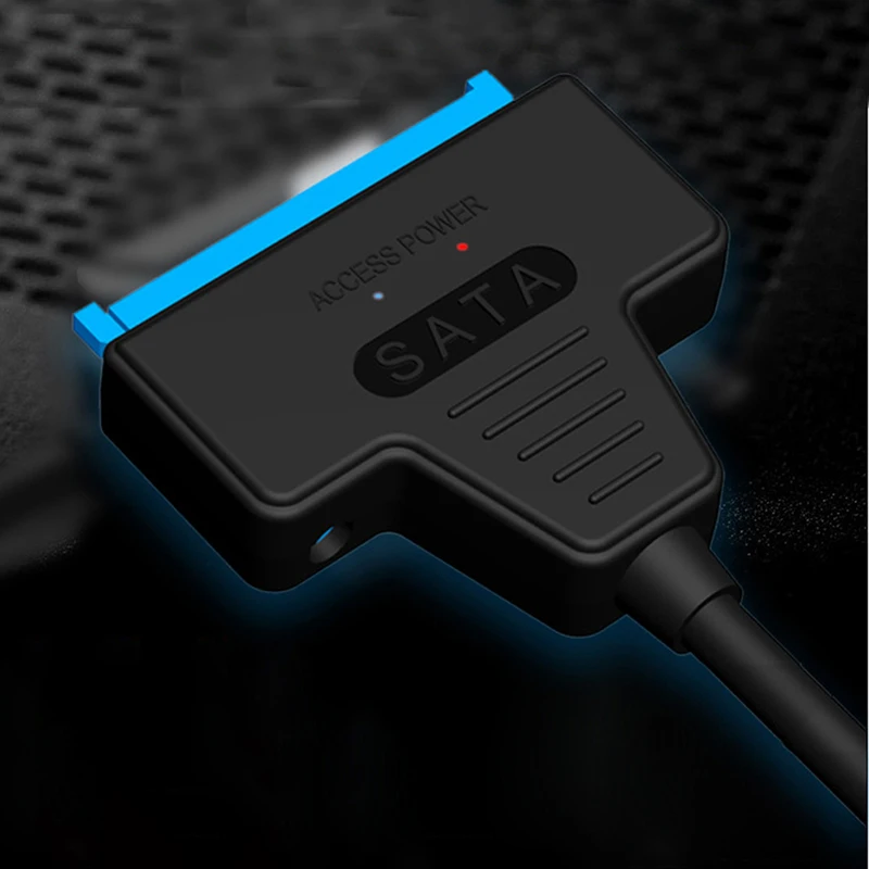 Адаптер SATA-USB 3,0 2,0/Type-C для внешнего жесткого диска 2,5/3,5 дюйма, SDD, жесткого диска, внешний разъем, линейный конвертер