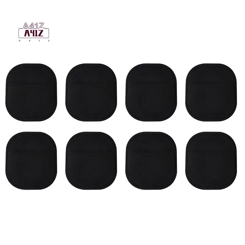

A41Z-8Pcs Airtag Adhesive Holder Case Protective Stick-On Sleeve For Airtags For TV Remote Luggage Bike Car Laptop