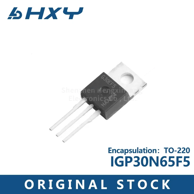 Tubo do MOS de IGP30N65F5, pacote TO220-3, 650V, 55A, lote 1PC