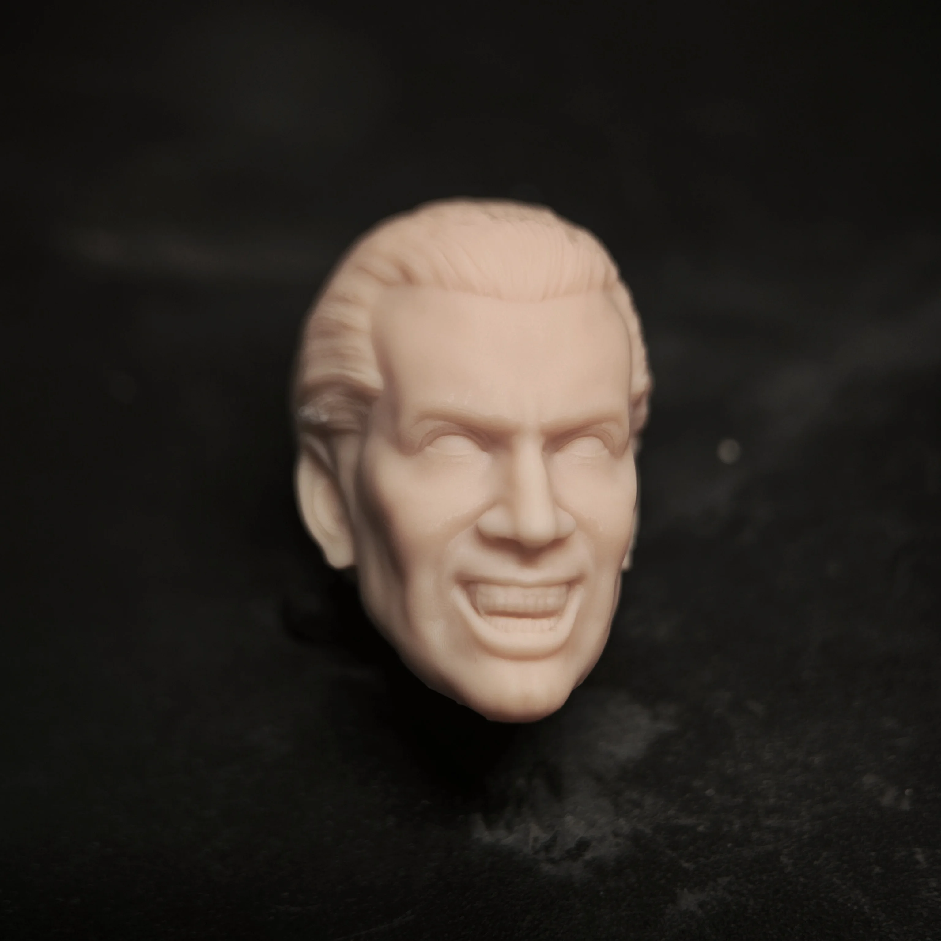 HL1697 DIY Customized 1/18 1/12 1/10 Scale Unpainted Head Sculpt for 3.75