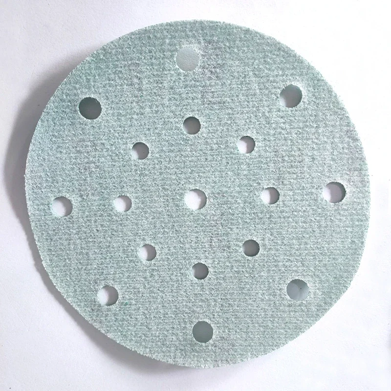 Sanding disc Grinding Disc Round Sandpaper 6in17-hole 150mm Flocking P80-400 Sand Abrasive for FESTOOL/MIRKA/3M ect Sander