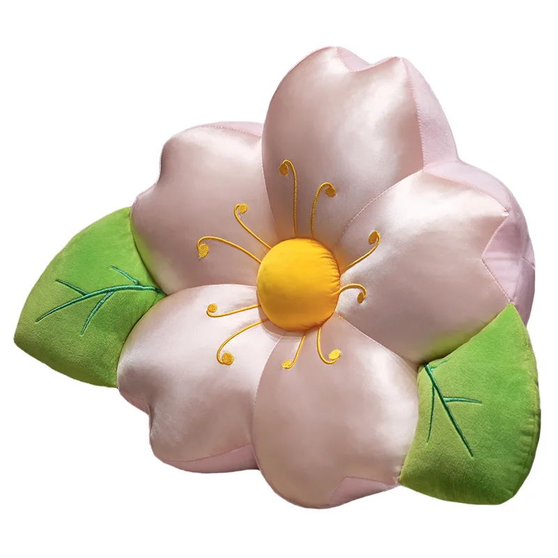 

LH cool cherry blossom waist rest flower cool seat cushion waist pillow office waist protection