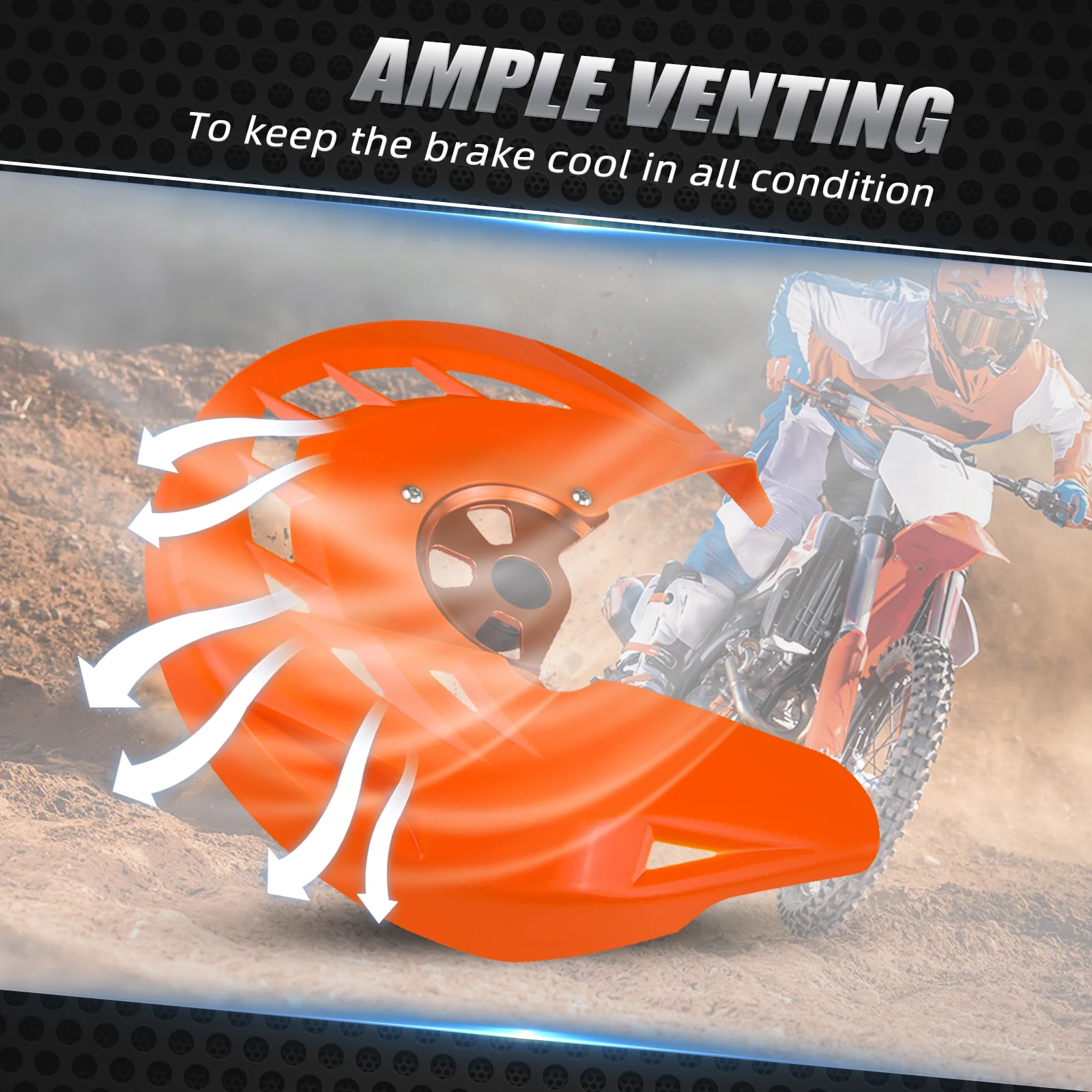 NICECNC Per KTM EXC 300 EXC 250 EXCF 350 2003-2015 SX 125 SXF 250 SXF 450 2003-2014 Protezione Disco Freno Anteriore Per Husqvarna TE 300