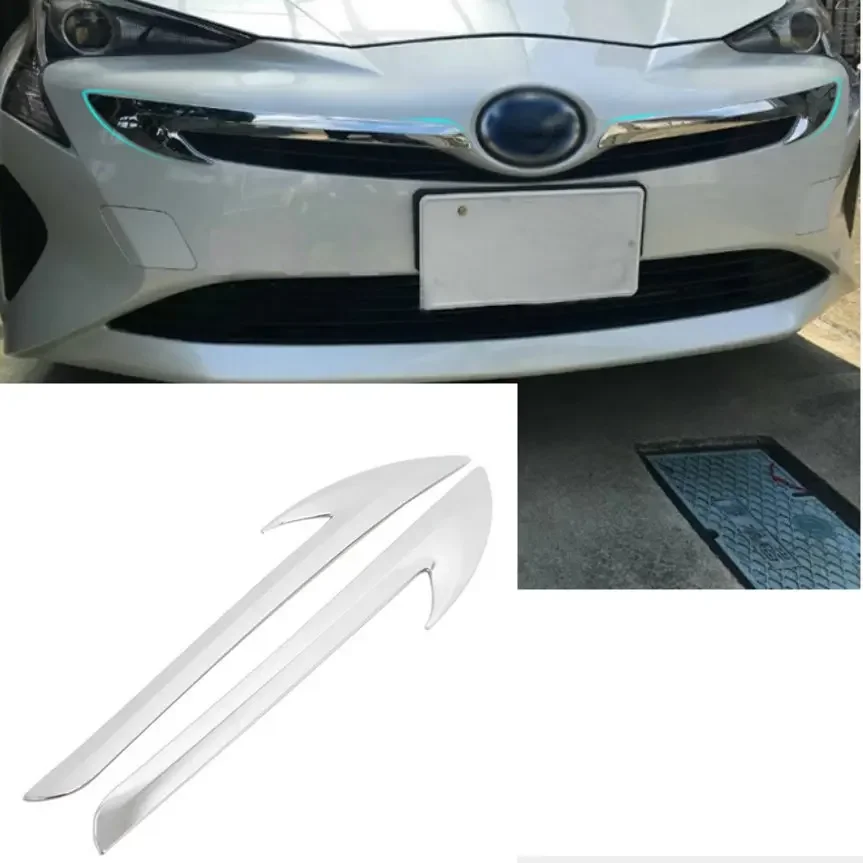 For Toyota Prius 50 Series 2016high-quality ABS chrome-plated middle mesh bright strip upper middle mesh bright strip decoration