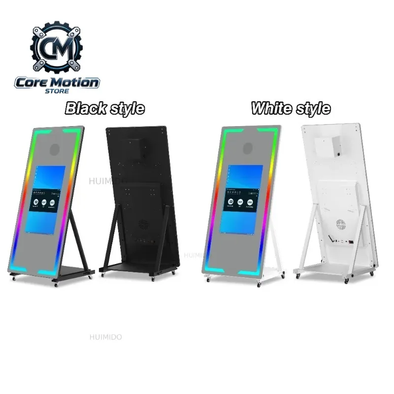 Digital Mirror Photo Booth Touch Screen Mirror Photo Booth with Camera and Printer Mirror Photo Booth