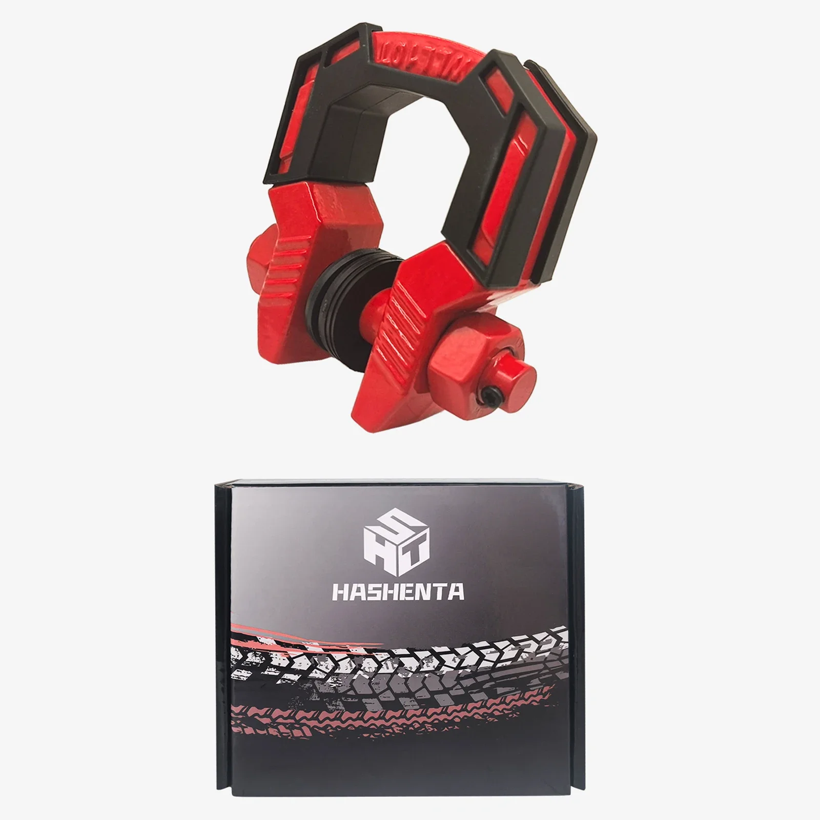 

1PCS D Ring Shackles 88,000 Lbs Breaking force，Heavy Duty 3/4” Shackle with 7/8 Pin for Tow Strap, Winch, Off-Road Vehicle