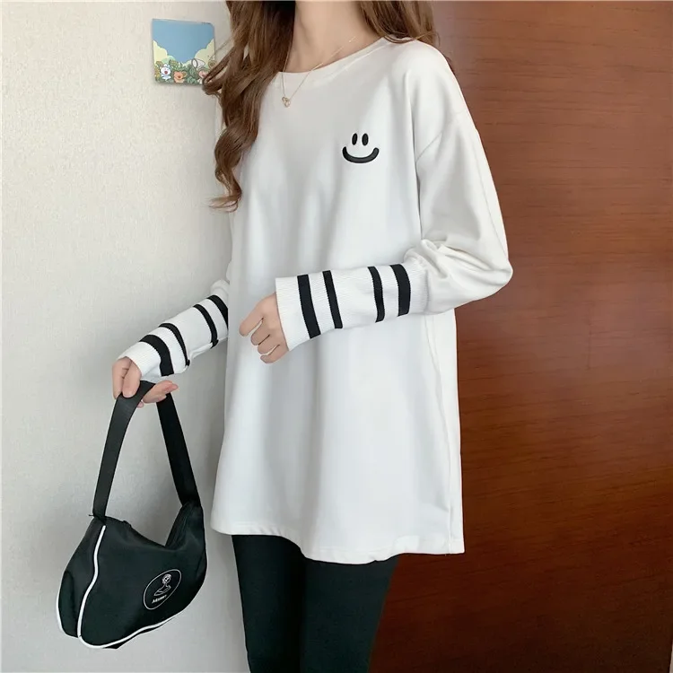 Ay8252 2020 spring summer autumn new women fashion casual woman t-shirt lady beautiful nice Tops female long sleeve tops