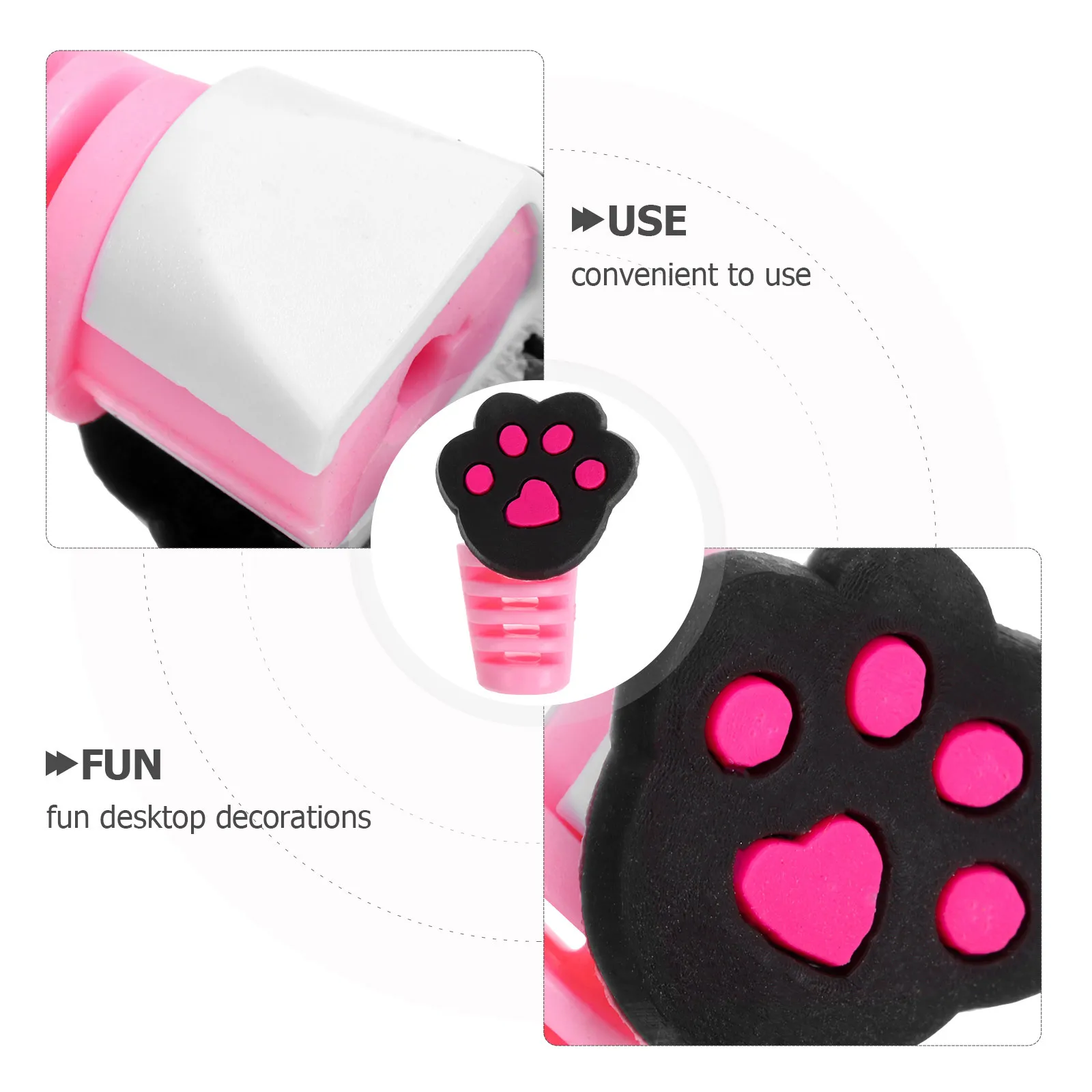 

10Pcs Charging Cable Saver Reinforced USB Protector for Cell Phone Laptop Cords Break Resistant Cable Support Clip