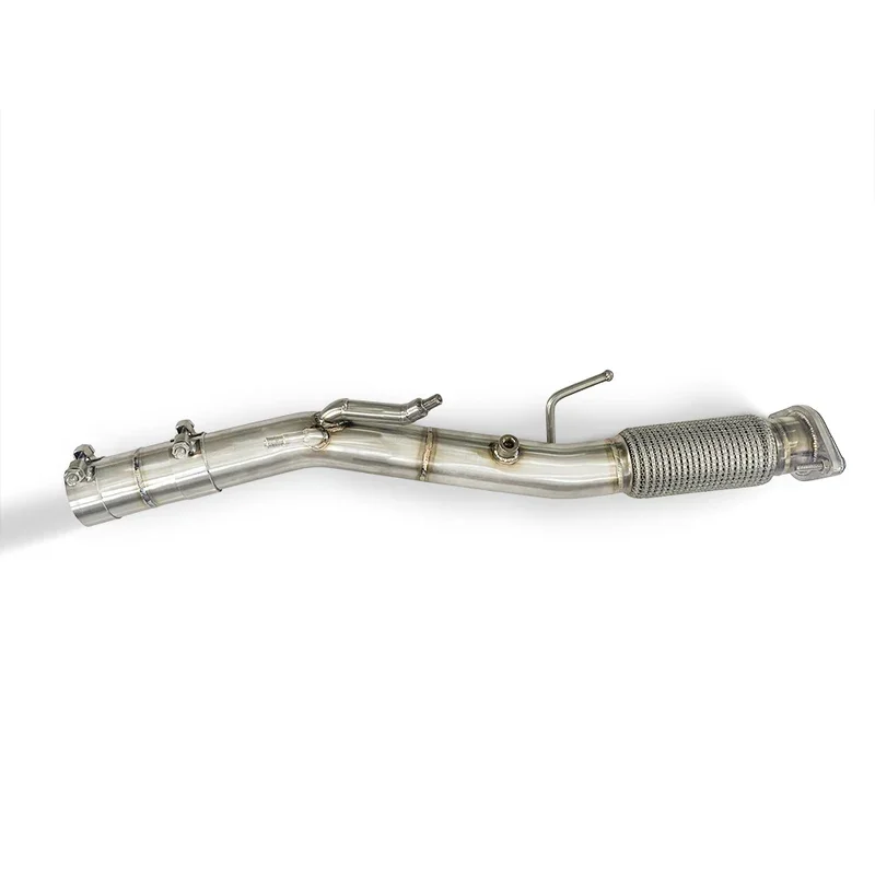 Car Exhaust System for Mercedes AMG CLA35 2.0T 2020-2023 Exhaust Pipe Exhaust Medium Resonant