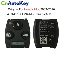 CN003114 Original FCCID 72147-SZA-R2 For 2009-2016 Honda Pilot 3 Button 433Mhz PCF7941A Chip