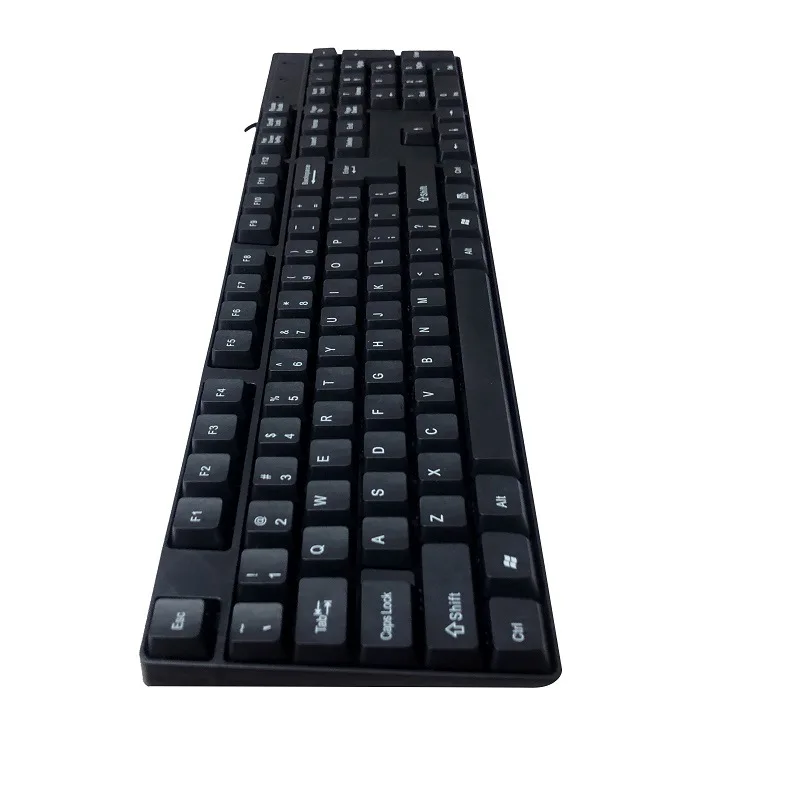 Small language wired keyboard Russian Spanish Arabic French layout USB wired 104 foreign trade keyboard