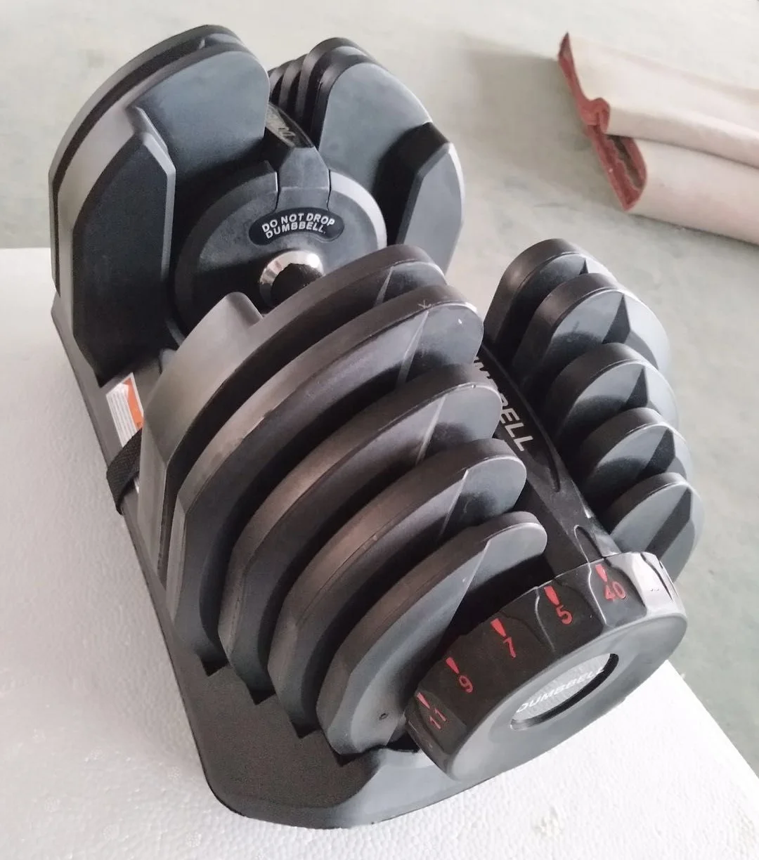 Mancuernas ajustables Juego de mancuernas de gimnasio de 40 kg