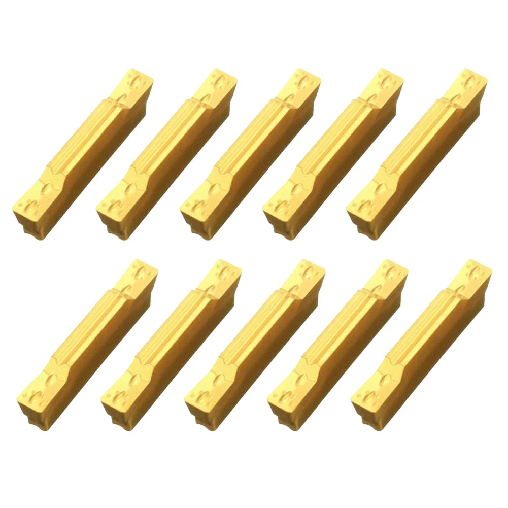 10pcs 3mm MGMN300-M inserção de carboneto para MGEHR/MGIV ​ R Grooving Cut-off Turning insere ferramentas elétricas de fabricação de metalurgia CNC