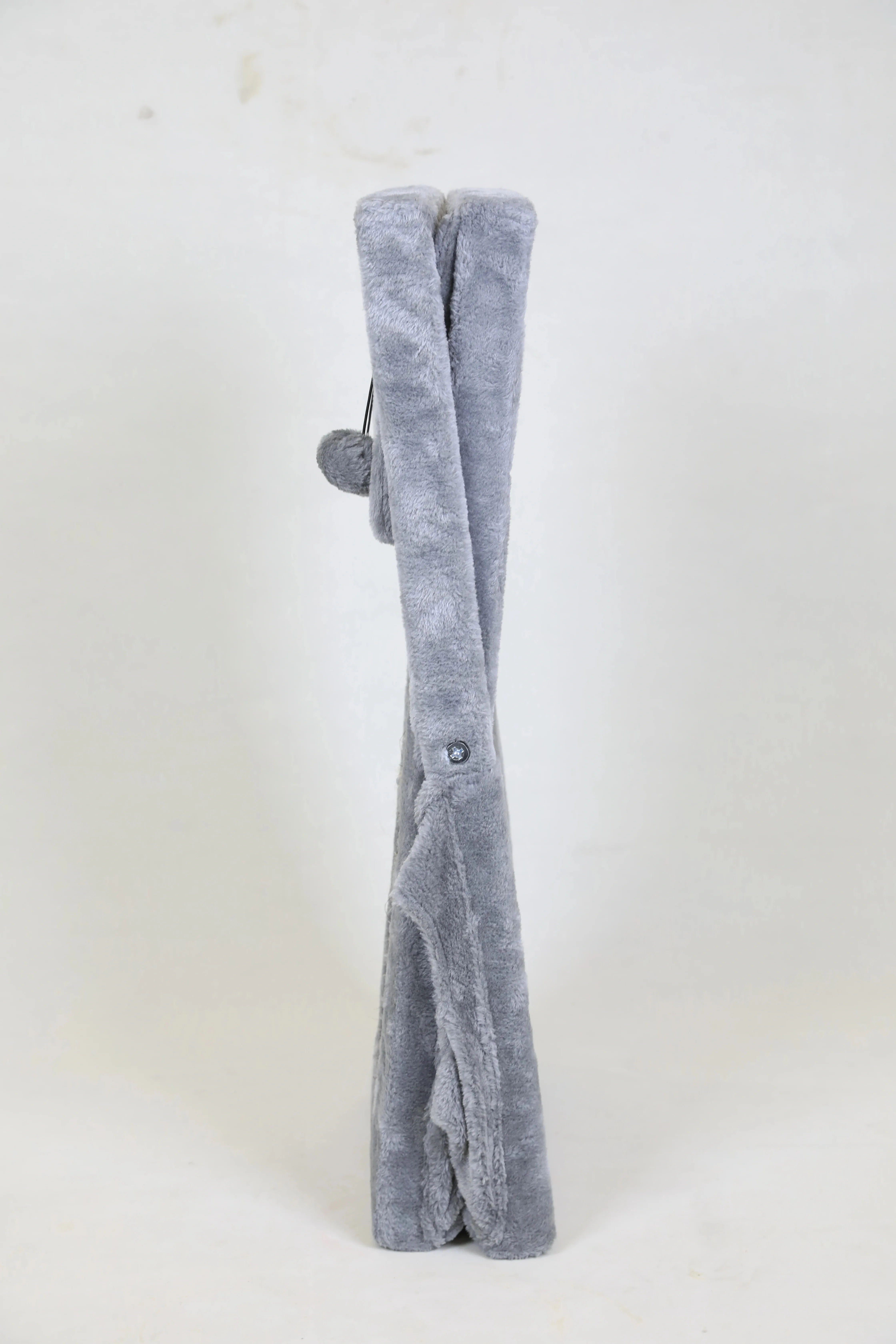 FurStarCustom Multifunctional 2-in-1 Cat Nest Cat Tunnel Plush Warm Pet Nest Foldable Cat House