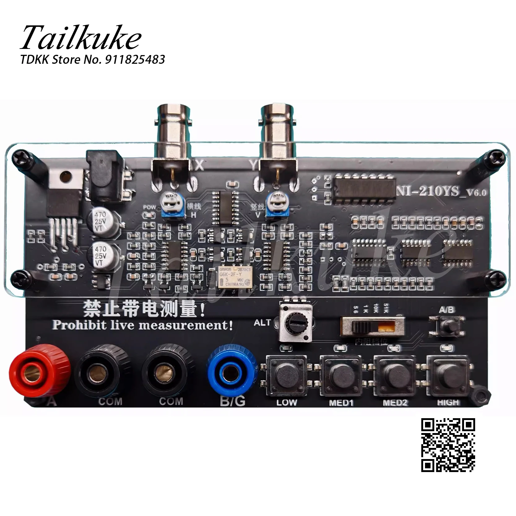 Double Channel VI Curve Tester