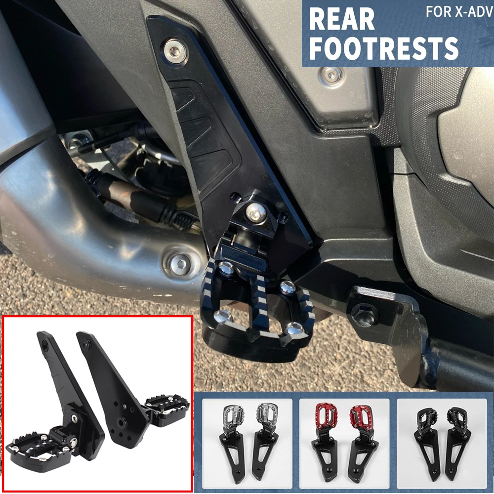 

XADV 750 Footrest Foot Pegs Folding Rear Passenger Foot Pedal For Honda XADV750 X ADV X-ADV 2021 2022 Motorcycle Accessories New